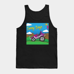 Sunny Days Purple Offroad 4x4 Rock Crawler Truck Tank Top